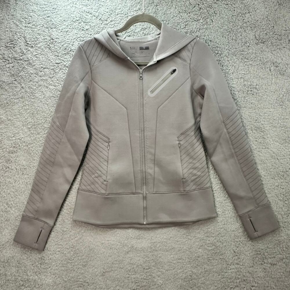 5.11 Tactical‎ NWOT Sample Women's Small Emma Full Zip Gray Jacket Outdoor Warm